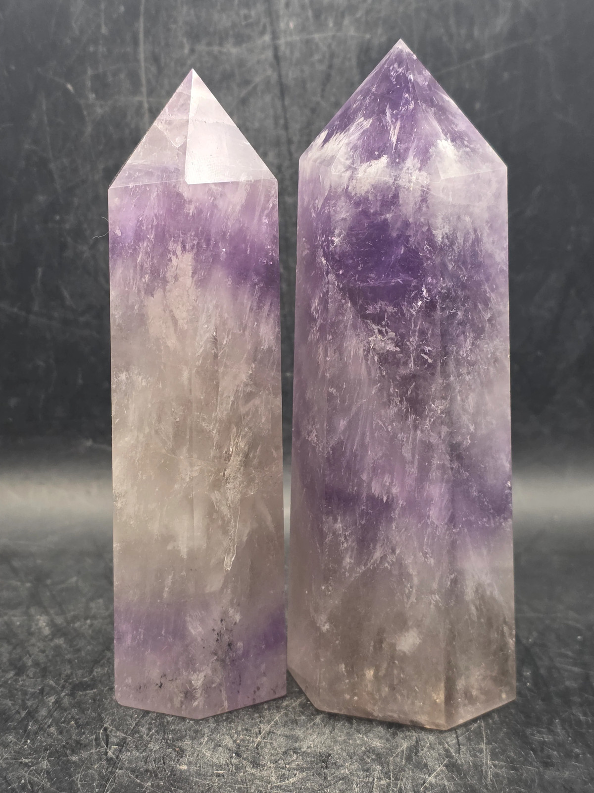 Large Amethyst tower! 7 ounces, 4.3 inches tall