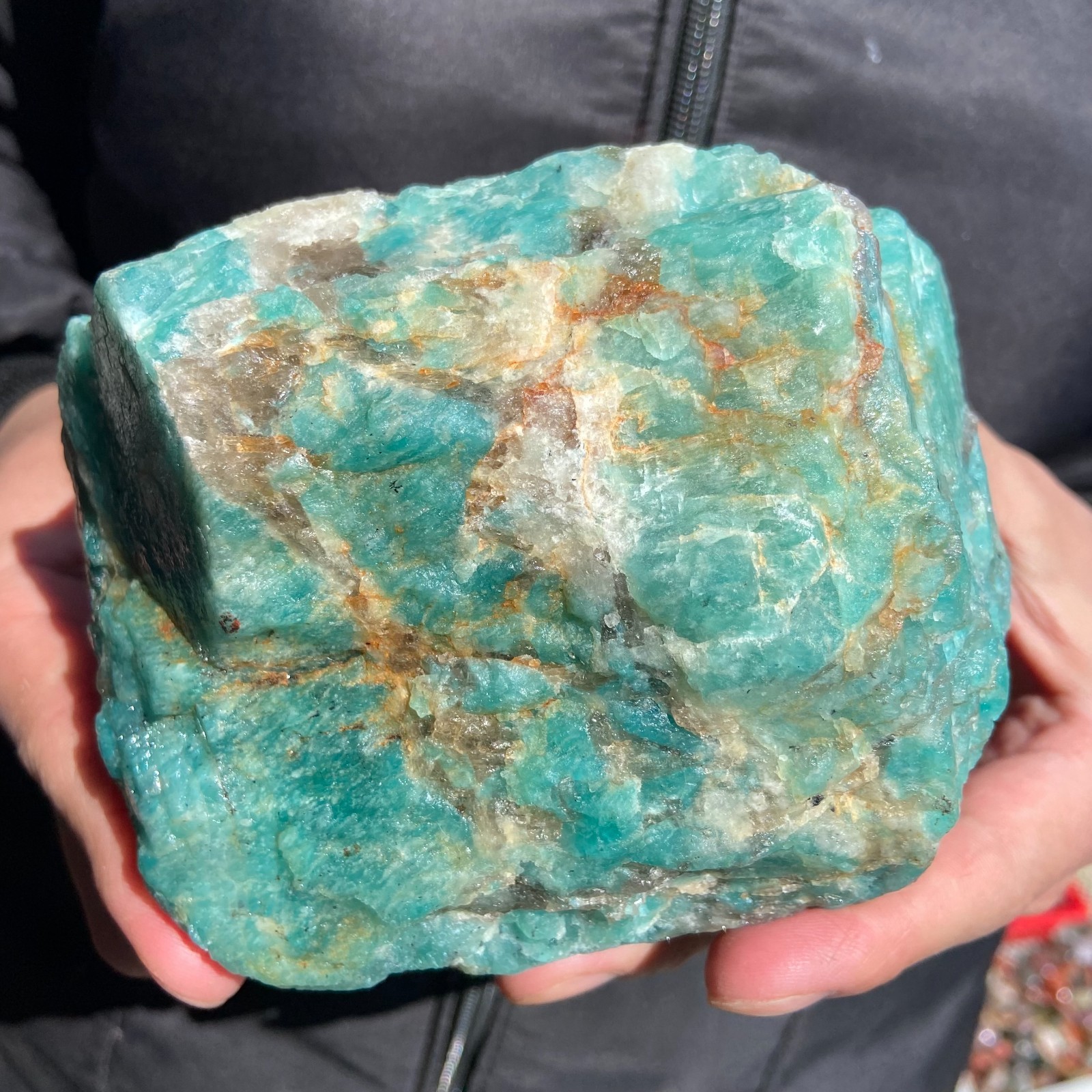 1.54kg Wholesale High Quality Natural Raw Green Aventurine Rough Crystal Mineral