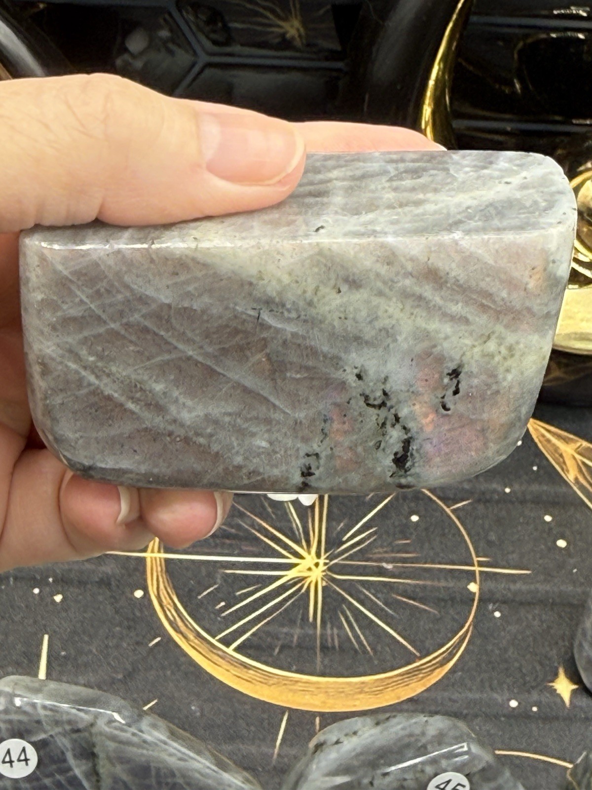 Natural Labradorite Sunset & Purple flash Free Forms Free shipping