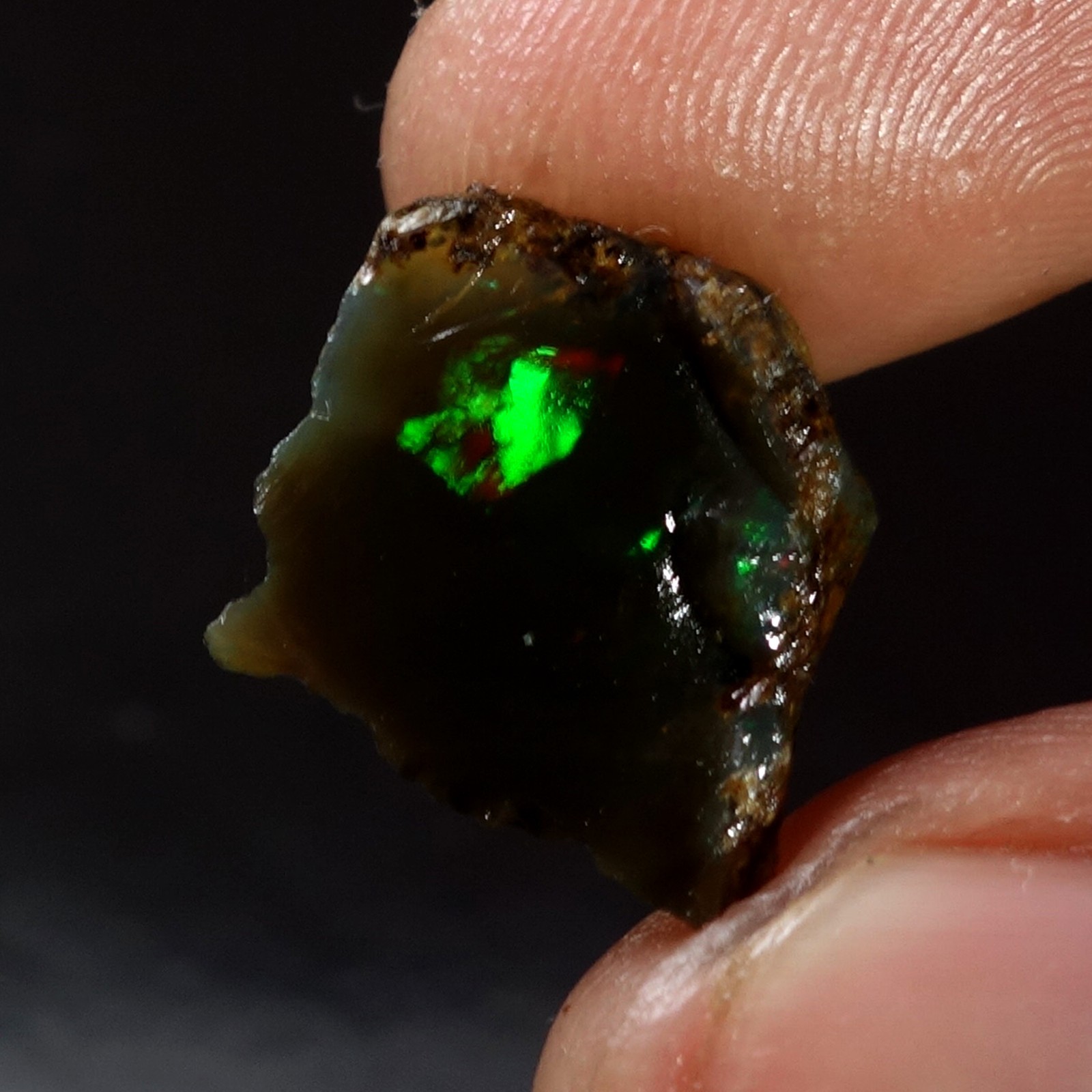 AA+ Ethiopian Oil Specimen Crystal Opal Welo Fire Flashy Opal Jewelry Making 202