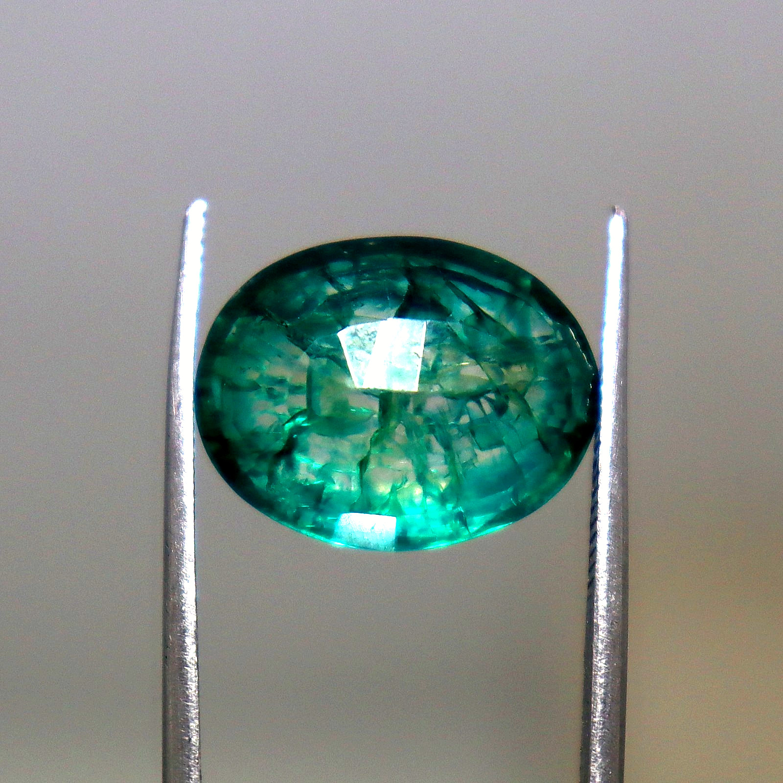 Green Emerald Certified Natural Colombian Oval Cut Loose Gemstone
