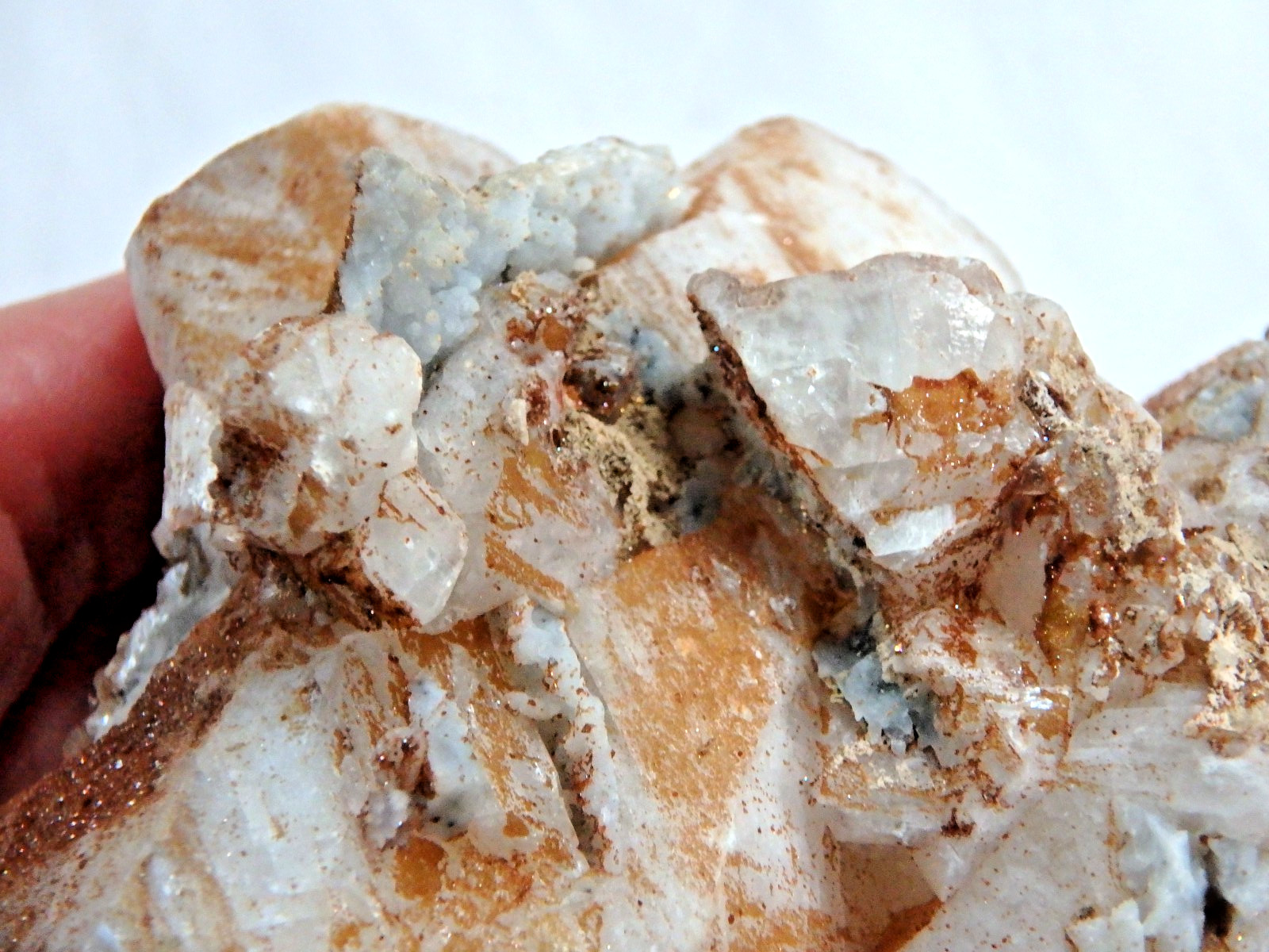Crystal 🤎 Dolomite & Quartz with Pyrite $36 🤎 340.3 grams
