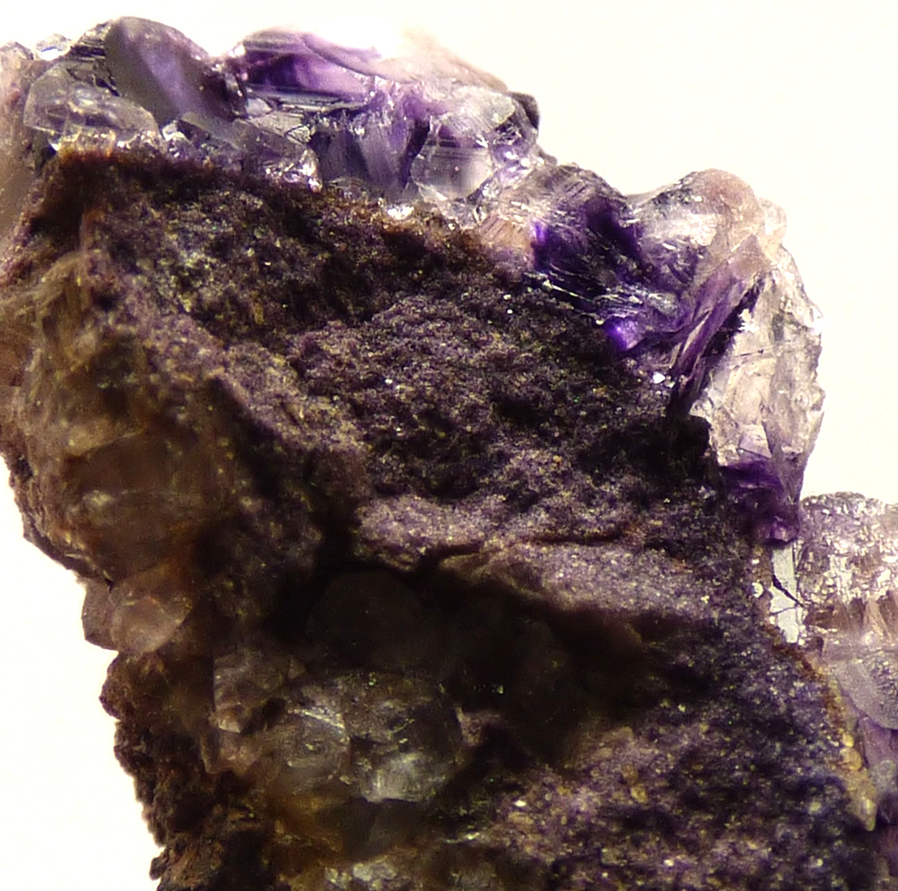 Blue John Fluorite Crystal Specimen Derbyshire UK 3.5g 26mm Unpolished