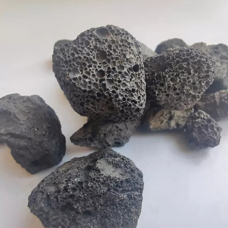 NEWFIND Raw Lava Stone Rough Volcanic Stone Energy Gemstone Home Decor Gifts