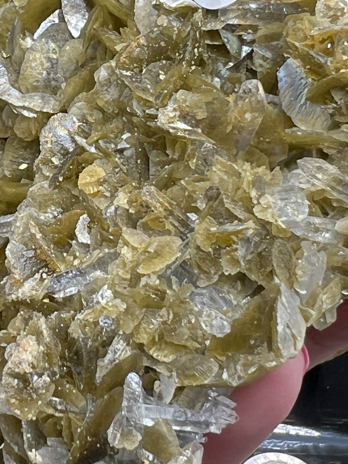 Natural Green Siderite Specimen “Some” quartz & Dolomite Free ship & Gift