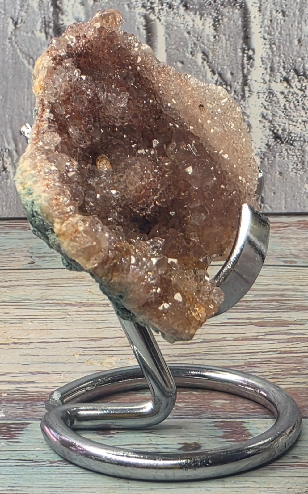 Patagonian Pink Amethyst Druzy Argentina Natural Crystal Specimen 104.14g