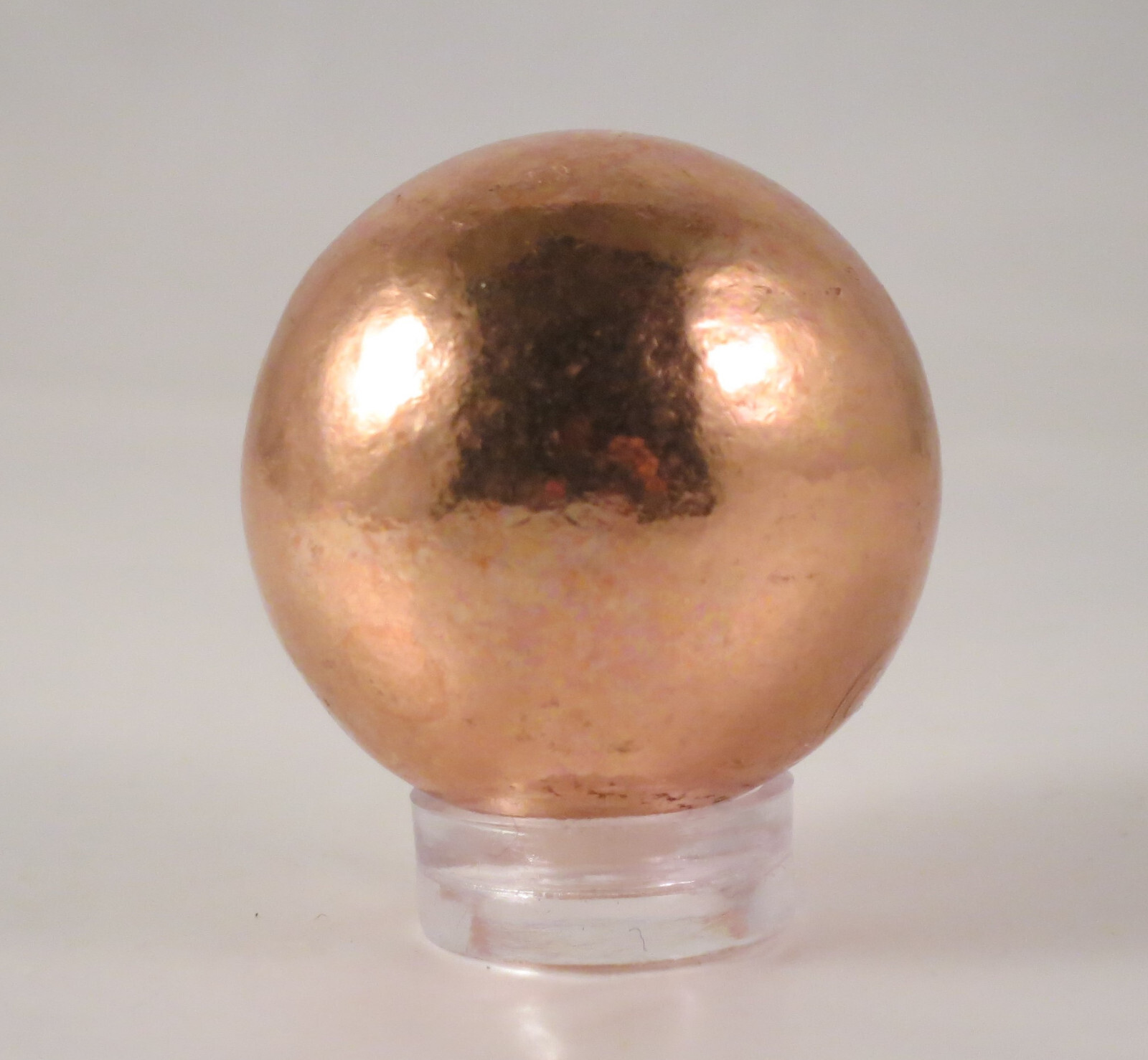 1.2 Inch Solid COPPER SPHERE With Stand – MICHIGAN