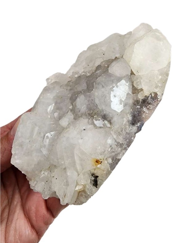 Clear Apophyllite Cluster 196.1 grams.