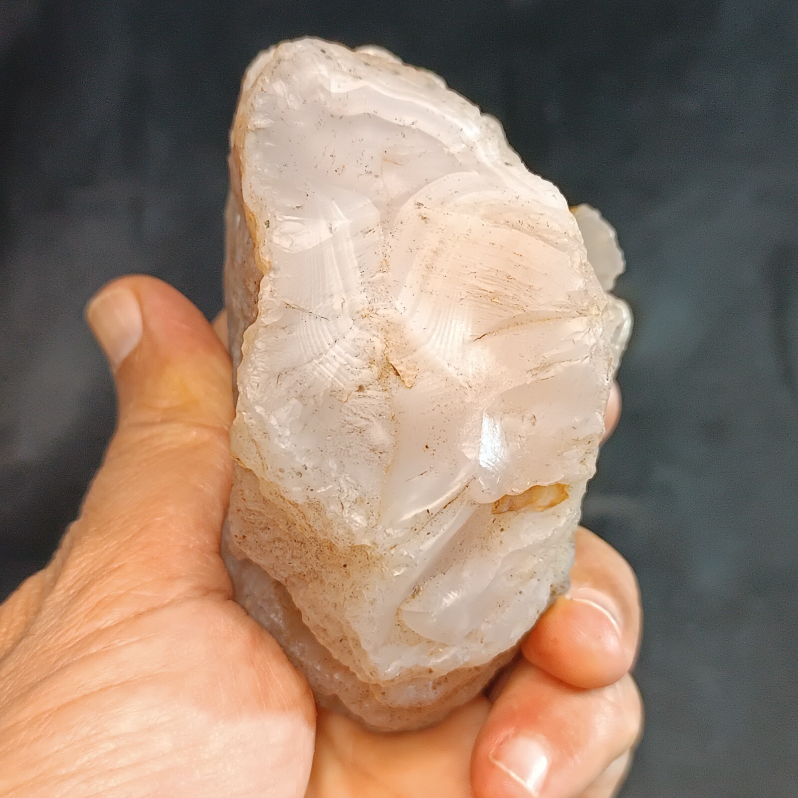 640g/1.41 lb turkish agate stone rough,customs duty included