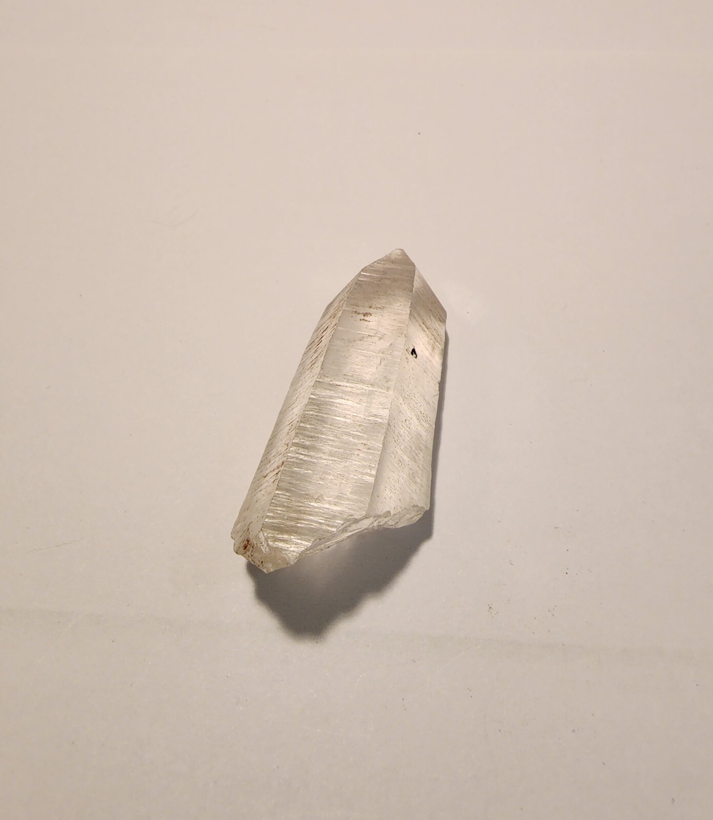 Small Clear Quartz Crystal 2″ x 1″ x .75″