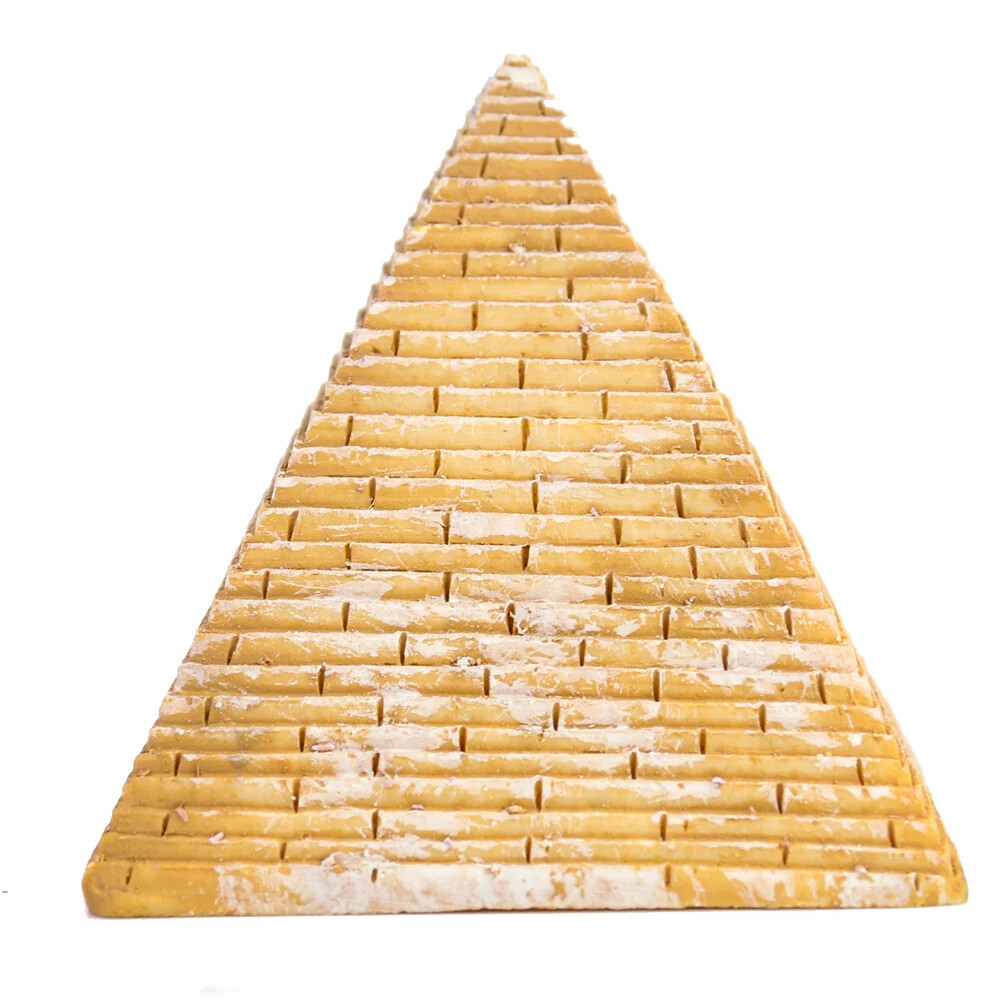 2.36″ Retro Ancient Egypt Pyramid Architecture Ornament Crafts Gift Model Decor