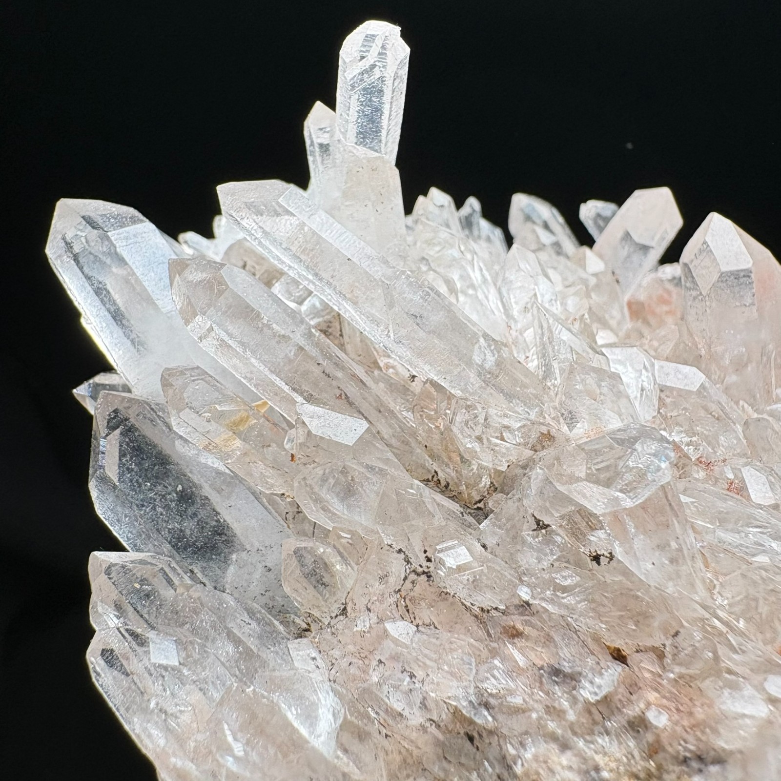 Natural Clear Quartz Cluster Specimen Raw Mineral Crystal Healing Energy Clarity