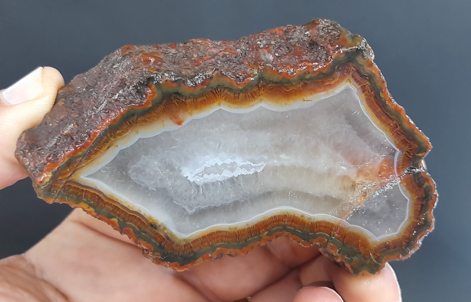 285g/0.63 lb Turkish quartz agate stone rough, customs duty included