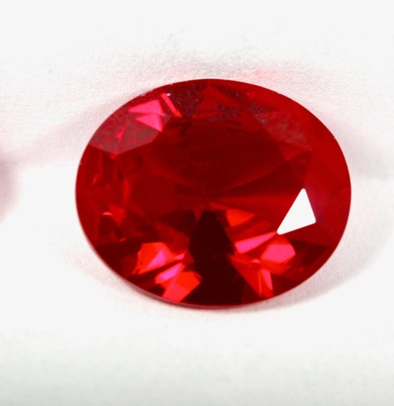 10.2 Ct+ Natural Flawless Mozambique Red Ruby Round Loose Gemstone Cut