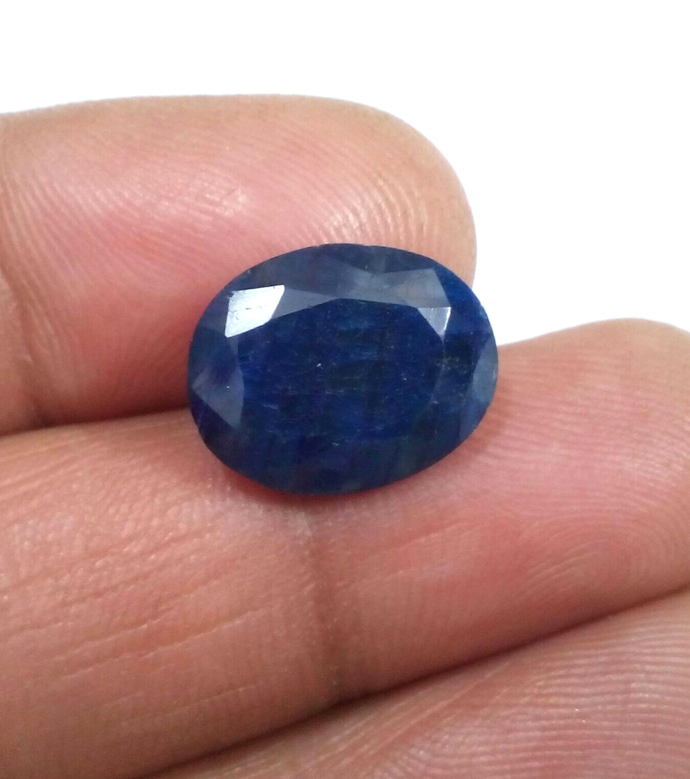 Ultimate Sapphire Gemstone Oval Shape Faceted 12.05 Crt Sapphire Loose Gemstone
