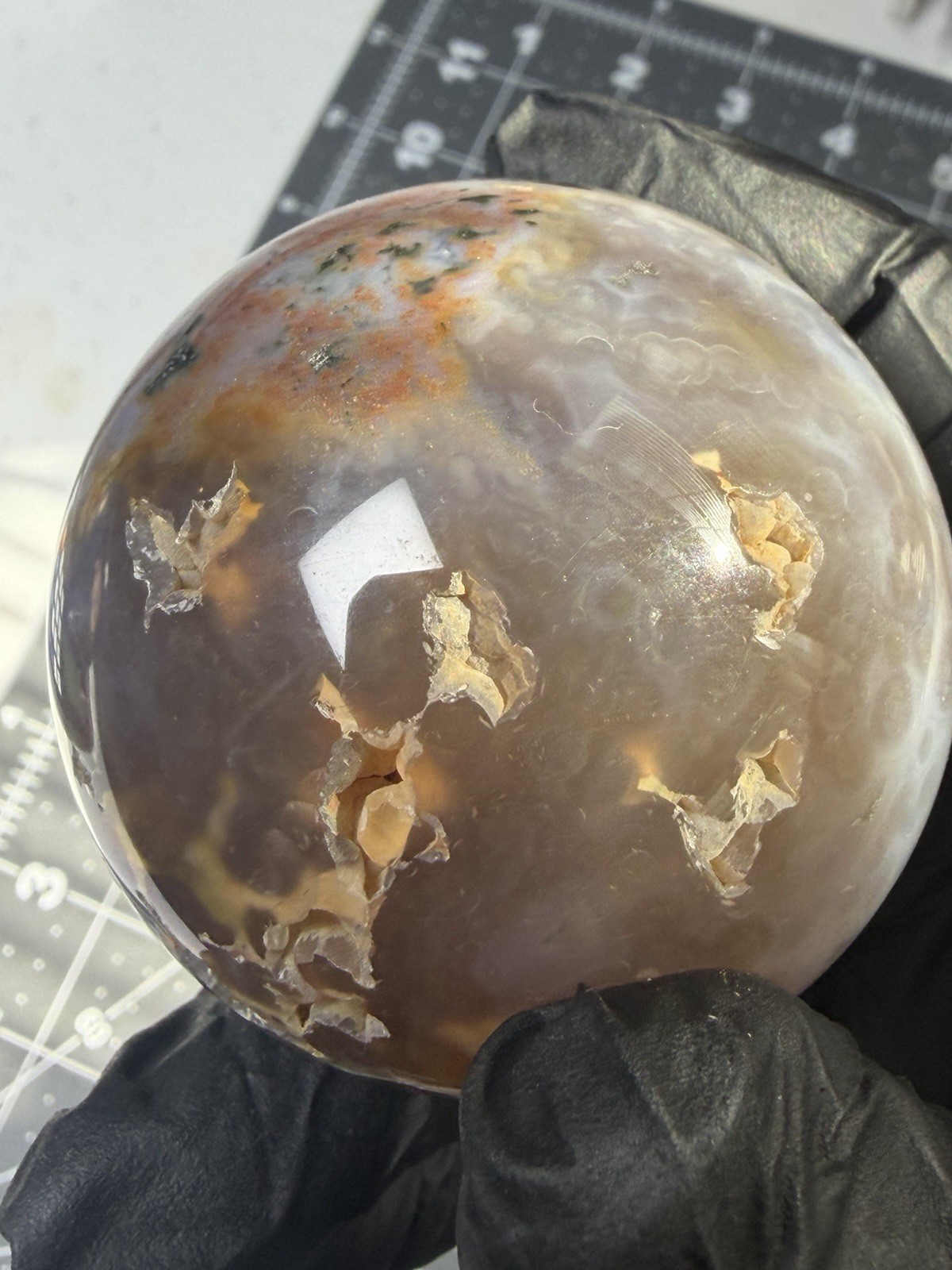 Excellent Ocean Jasper Sphere Orbs Orbicular
