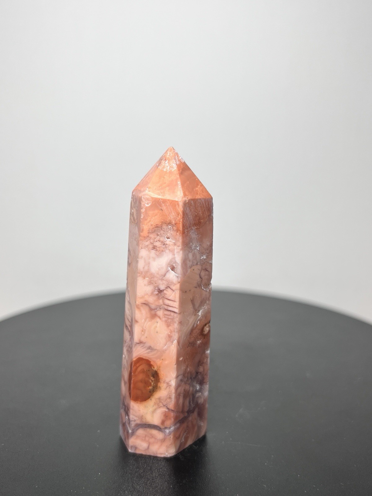 Pink Agate 3 Piece Set – See pics and description for measurements & info