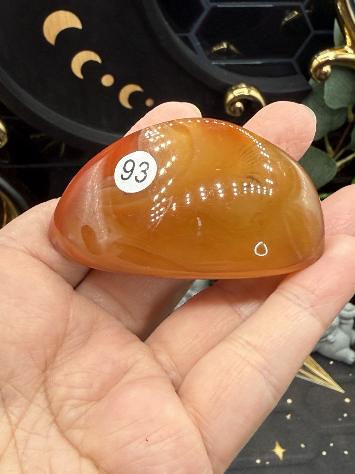 Natural Sardonyx Lg Palms/Freeform awesome patterns Free shipping