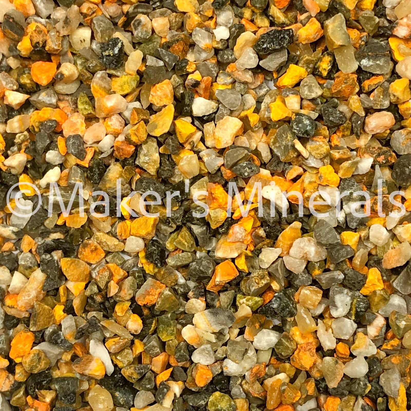 Crushed Bumblebee Jasper, Gravel 4mm-2mm, Orgone, Stone Inlay, & Resin Supplies