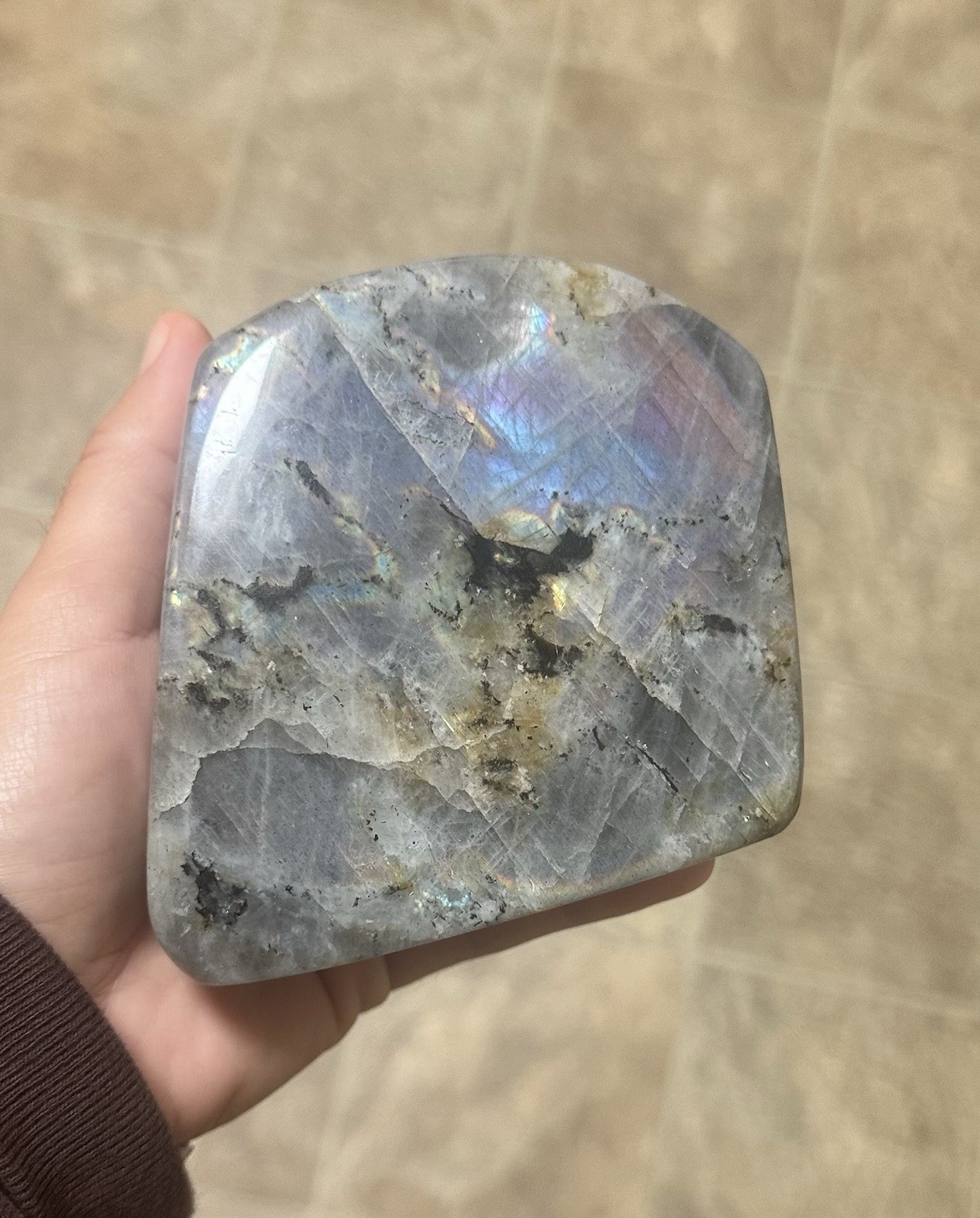 Polished Labradorite Freeform Stone 2.5 Lbs