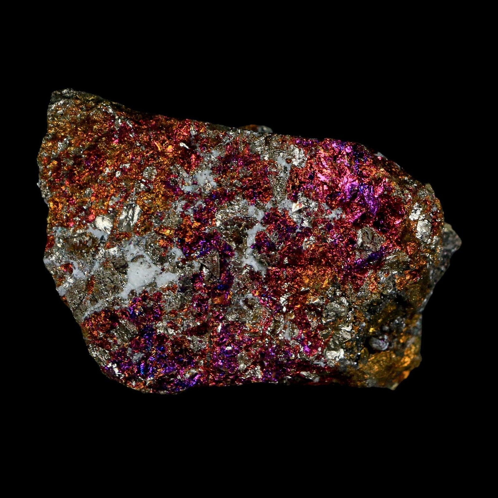2.2″ Chalcopyrite Bornite Brilliant Multicolored Peacock Ore Chihuahua Mexico