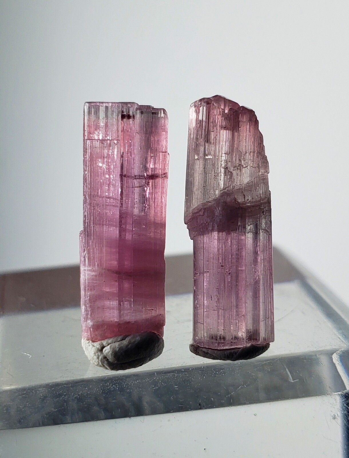 7.0 Carats Purple Pink Colour Tourmaline Crystals From Afghanistan Mine