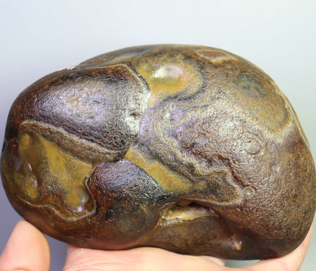 1.92lb Natural Original Agate Stone Crystal Stone Mineral Specimen Madagascar