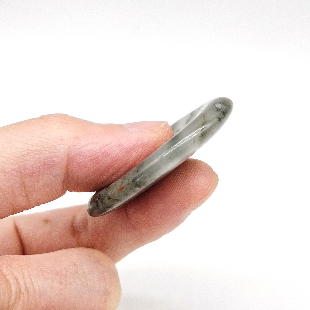 Heart Thumb Worry Stone Pocket Palm Healing Crystal Chakra Reiki Meditation