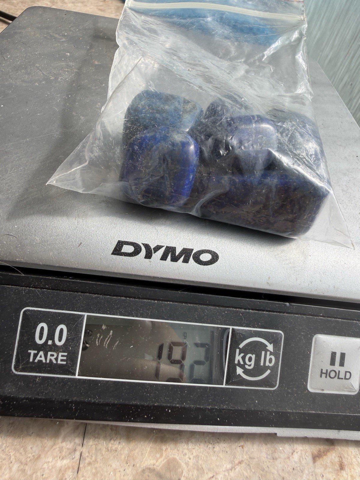 Natural Lapis Lazuli Tumbled Stones Lot 6 Pcs Polished Crystals Pyrite 192g