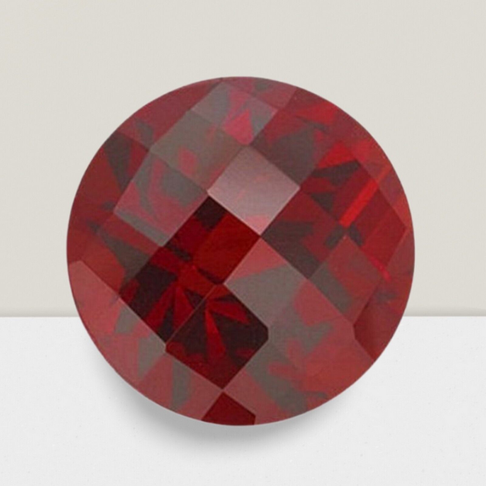 Garnet Round Cut Gemstone 3.50 Cts – 10 mm Lustrous Loose Gem