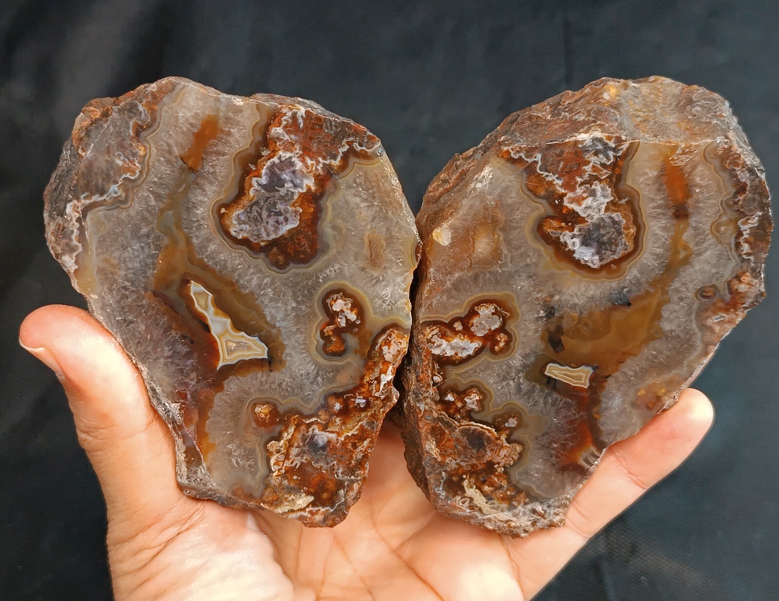 1375g/3.03 lb turkish quartz agate stone rough, customs duty included