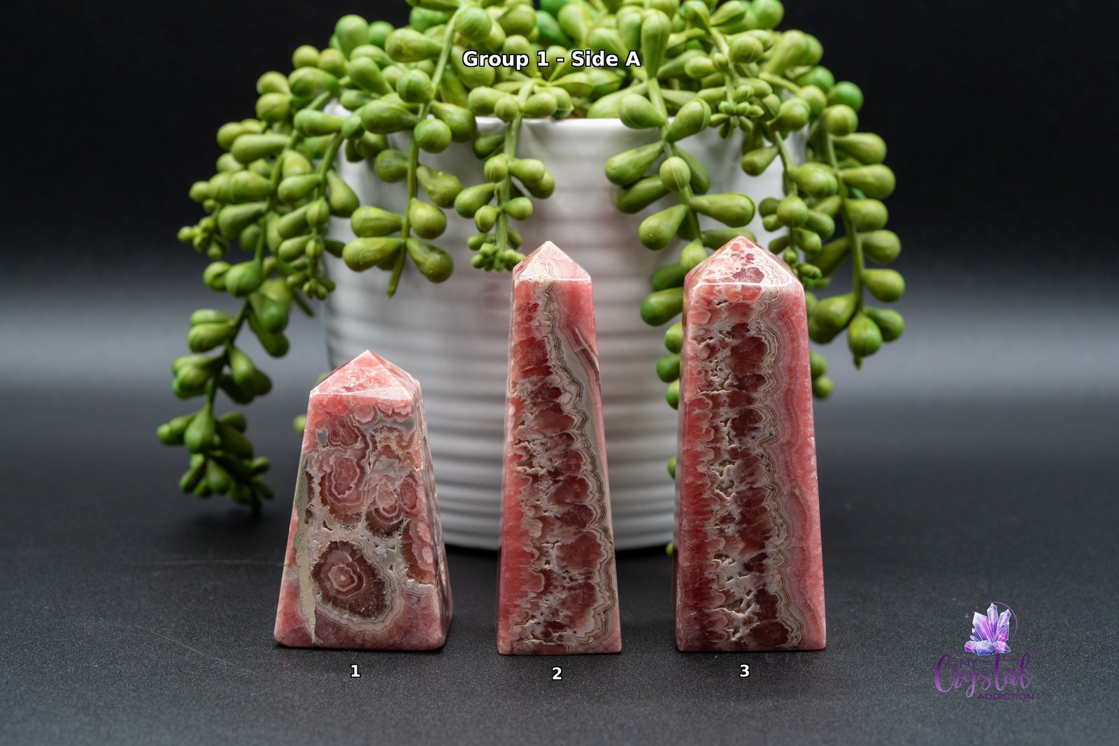 High Quality Rhodochrosite Tower From Argentina