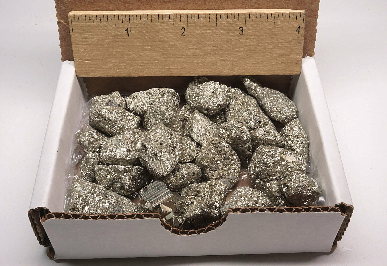 Iron Pyrite Collection Natural Chispa Crystals Fools Gold