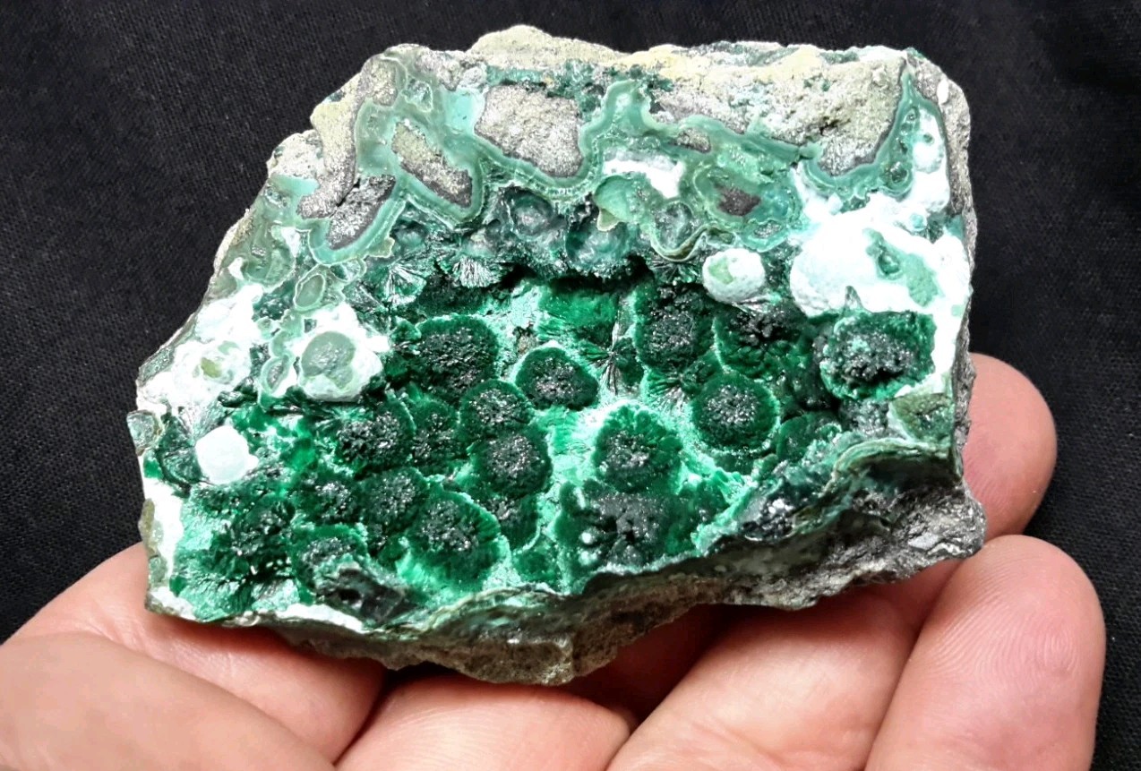 2.5″ MALACHITE from the Democratic Republic of Congo