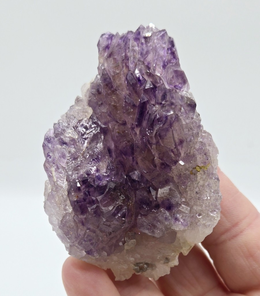 Unique Locality Purple Amethyst Crystal Specimen – India