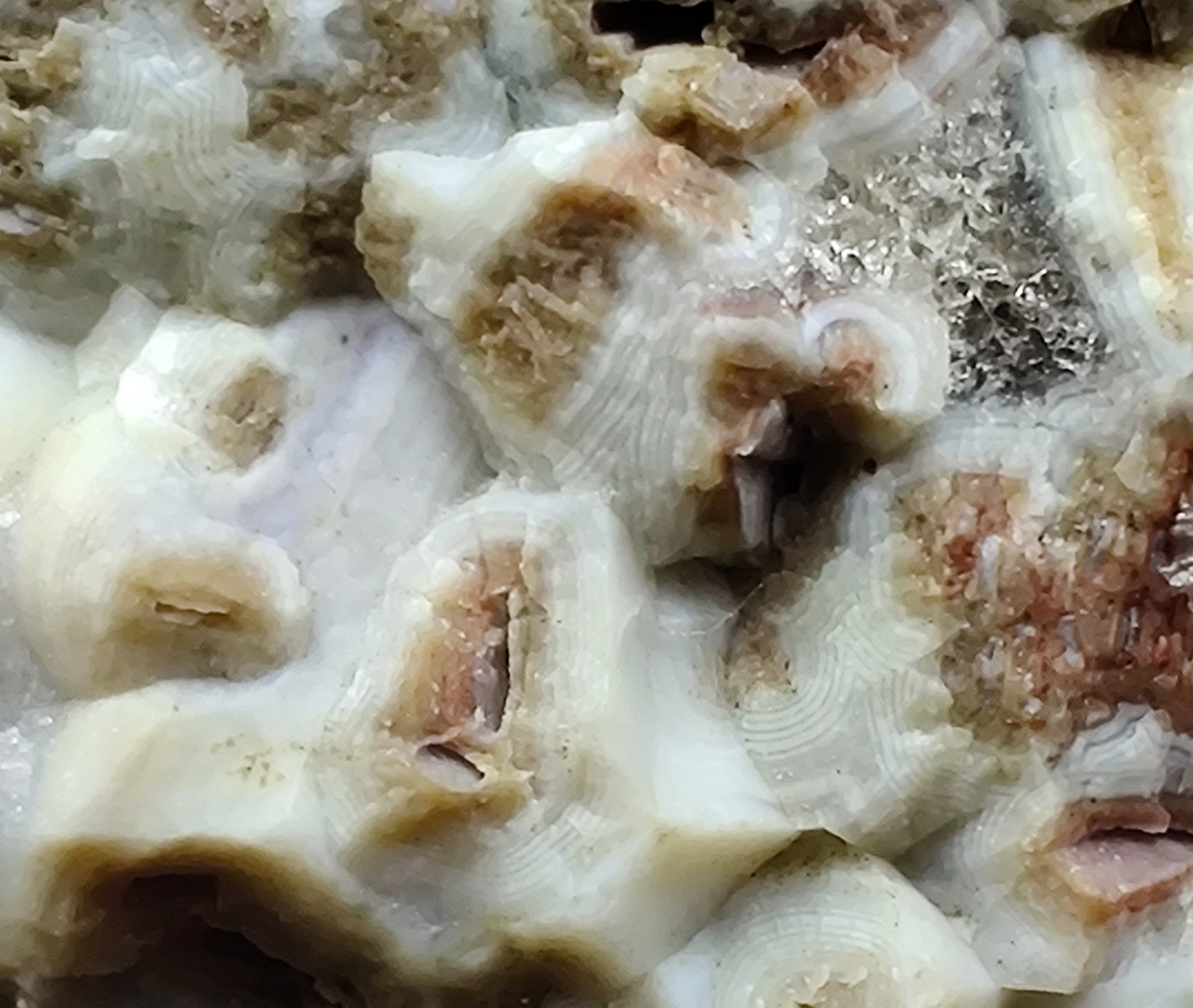 Anhydrite Quartz pseudo on matrix. Paterson, New Jersey. 209 grams.