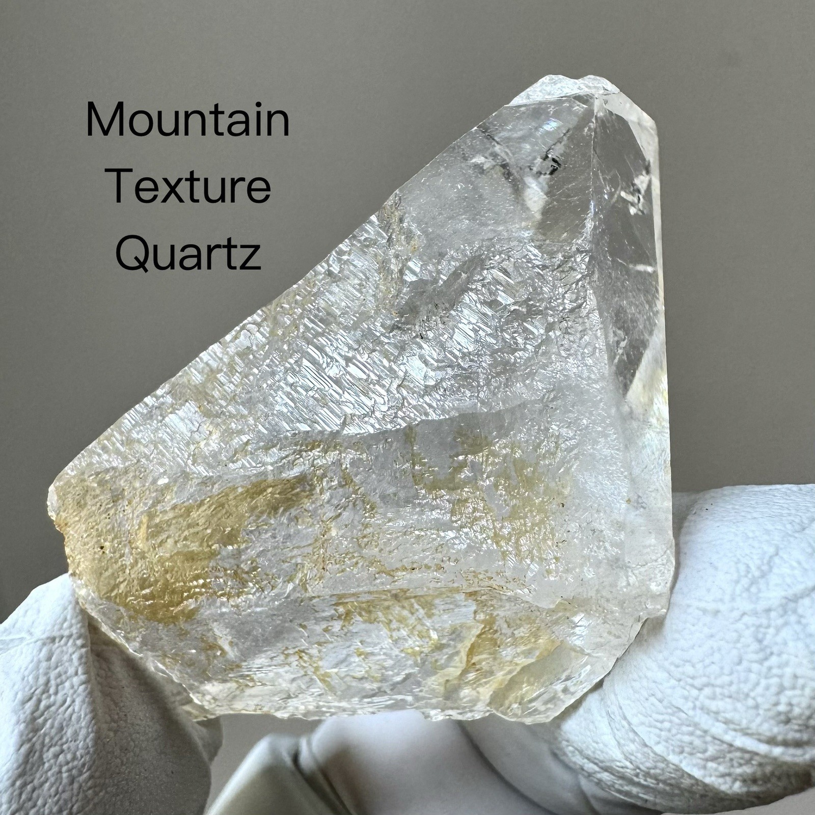 “Golden Triangle”Ganesh Himalayan Nepal Quartz Nirvana Record Keeper Crystal