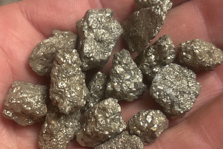 1pound Iron Pyrite Extra Small Fools Gold Natural Chispa Crystal Gemstones