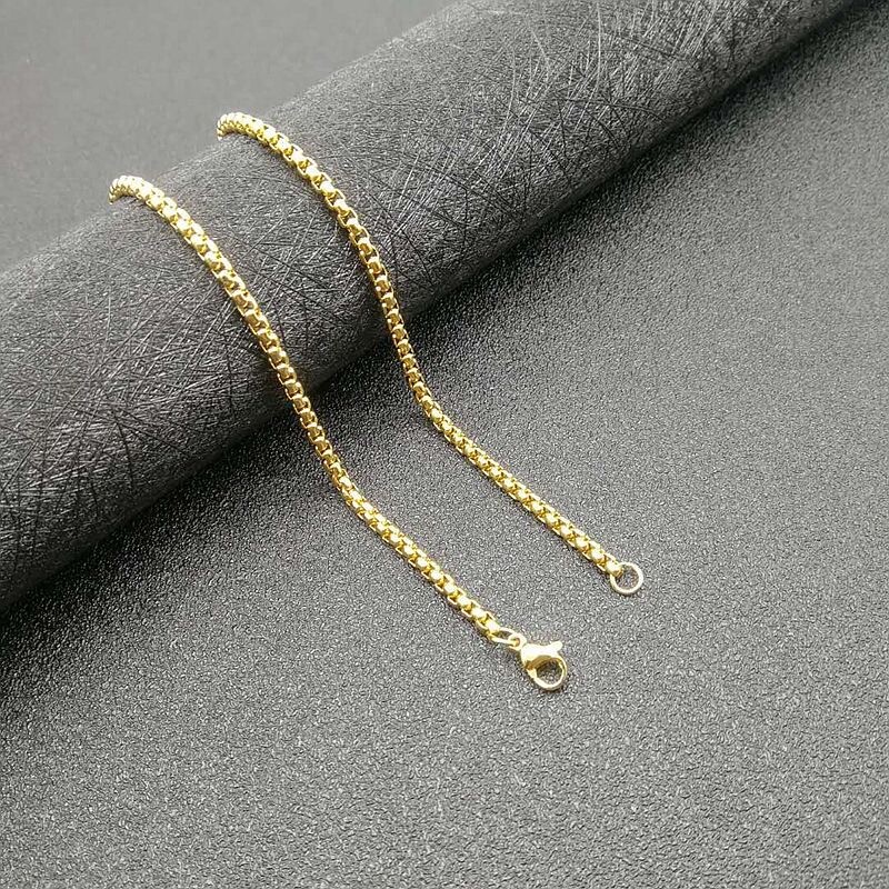 Men’s Fashion Jewelry Silver & Gold Skull Lightning Bolt Pendant Necklace