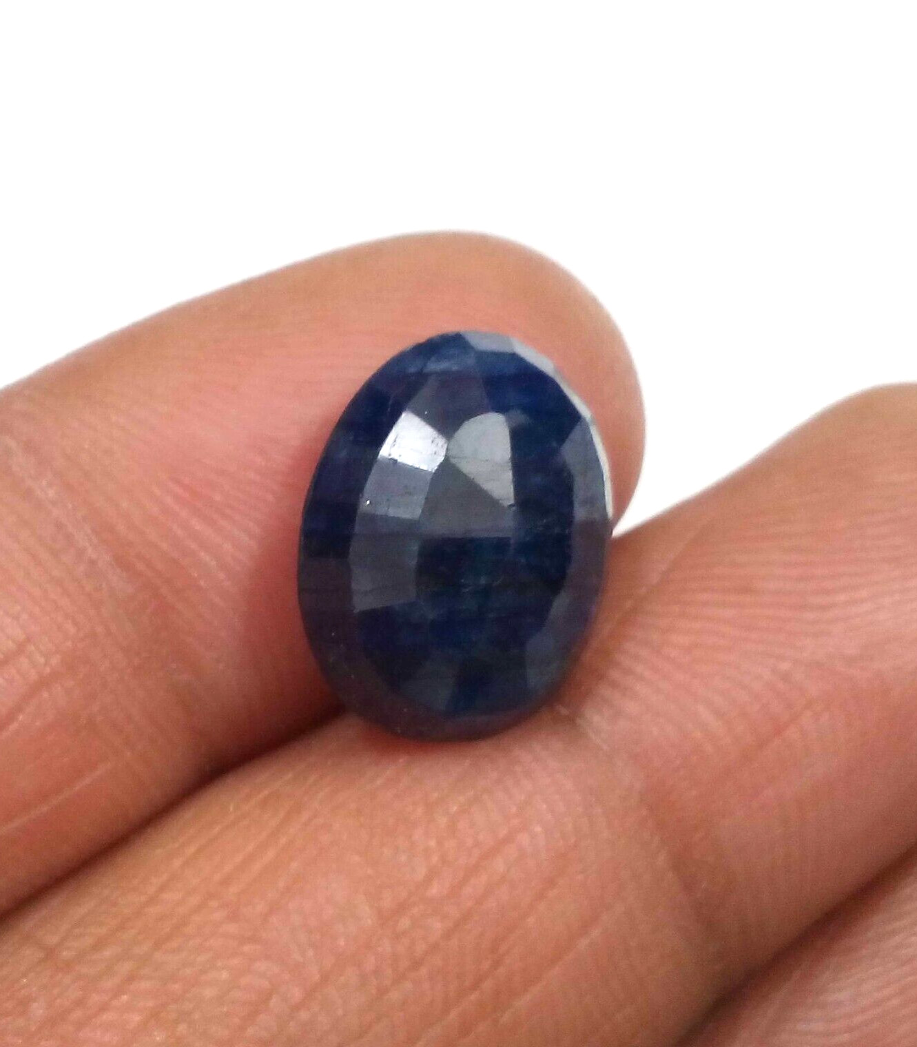 Ultimate Sapphire Gemstone Oval Shape Faceted 12.05 Crt Sapphire Loose Gemstone