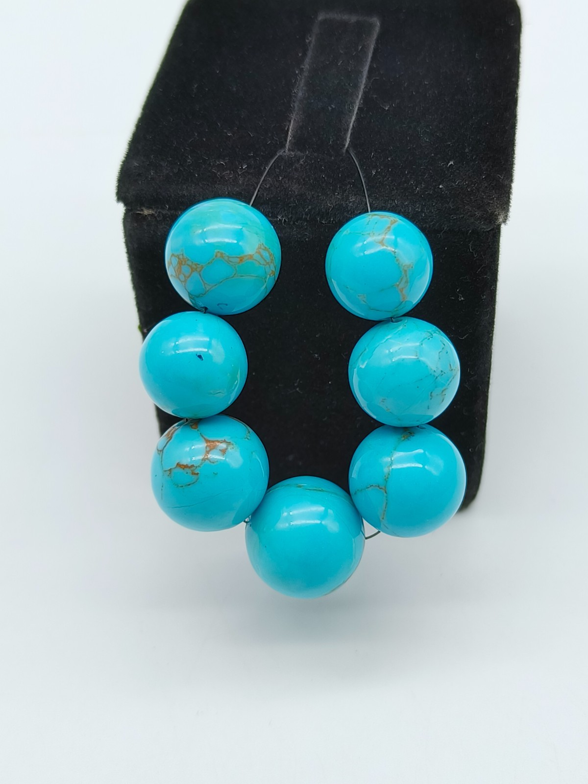 Round Shape Beads For Making Jewelry Natural-Gemstone-Turquoise Beads Gemstone