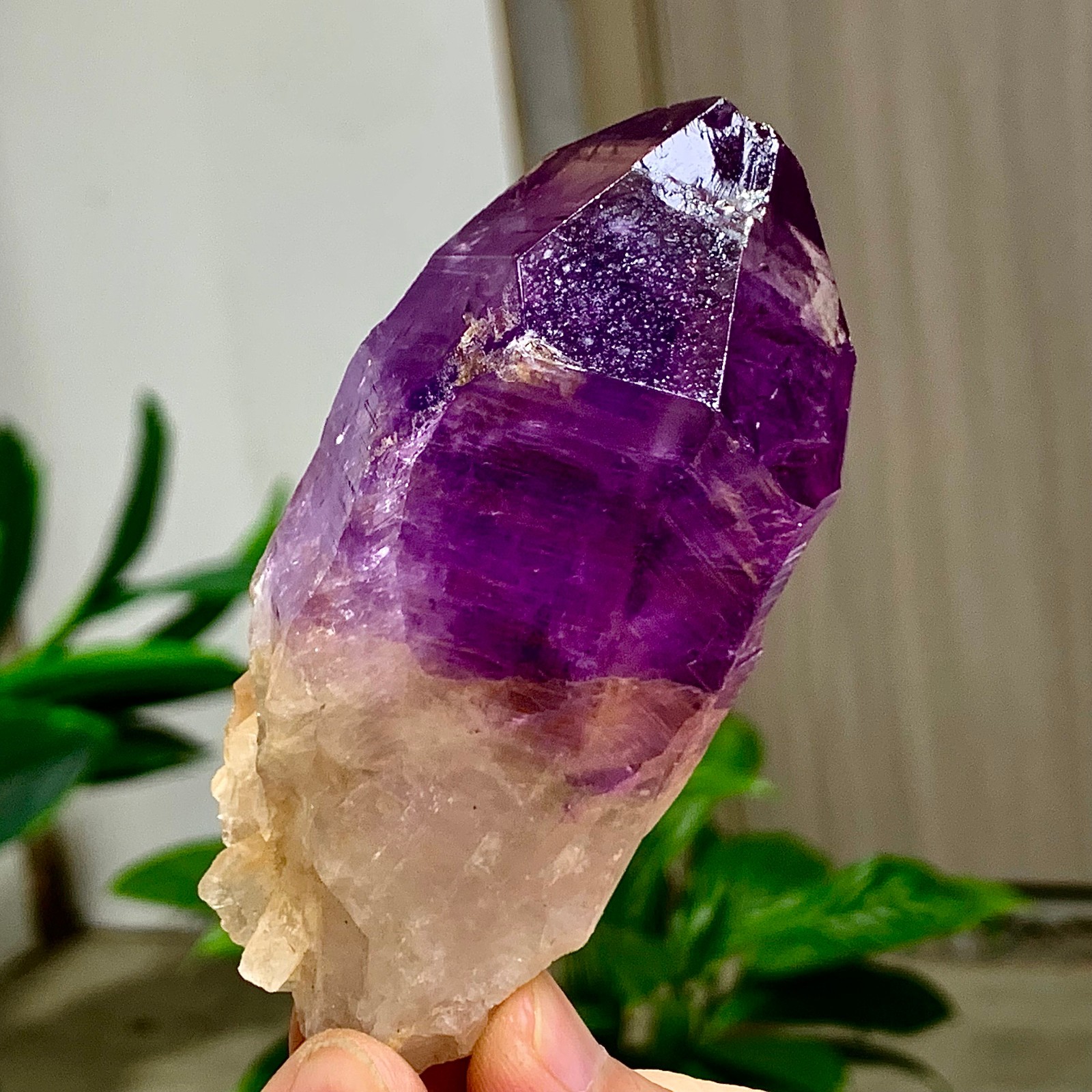 146G Natural Amethyst geode quartz cluster crystal specimen Healing