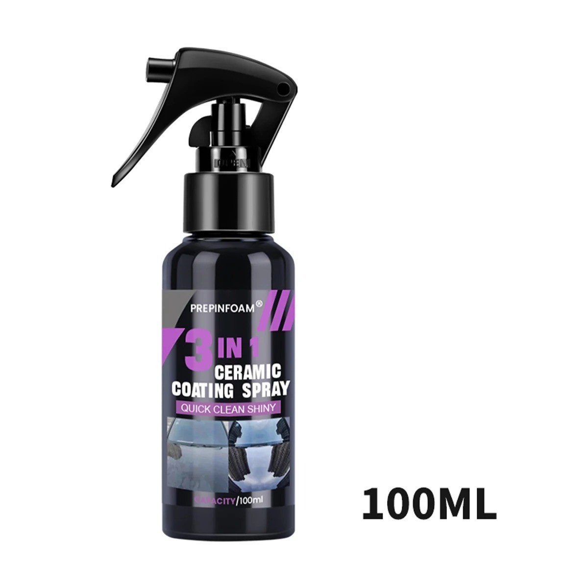 Car Ceramic Liquid Coating Spray Nano Crystal Hydrophobic Layer Polishing Agent