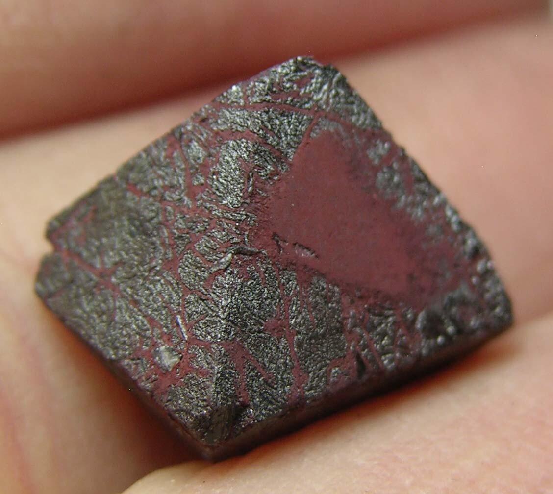 #34 Pakistan 19.75ct Natural Octahedron Magnetite Crystal Specimen 3.95g 16mm