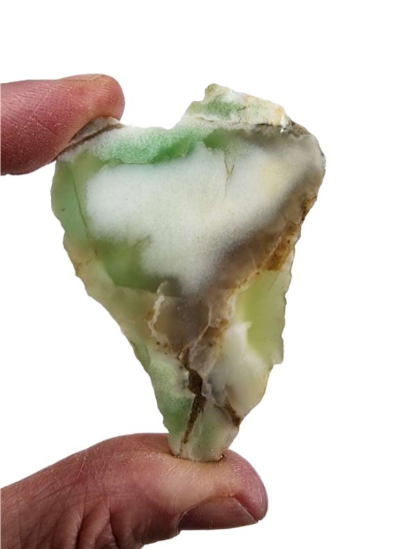 Chrysoprase Faced Rough 30.1 grams