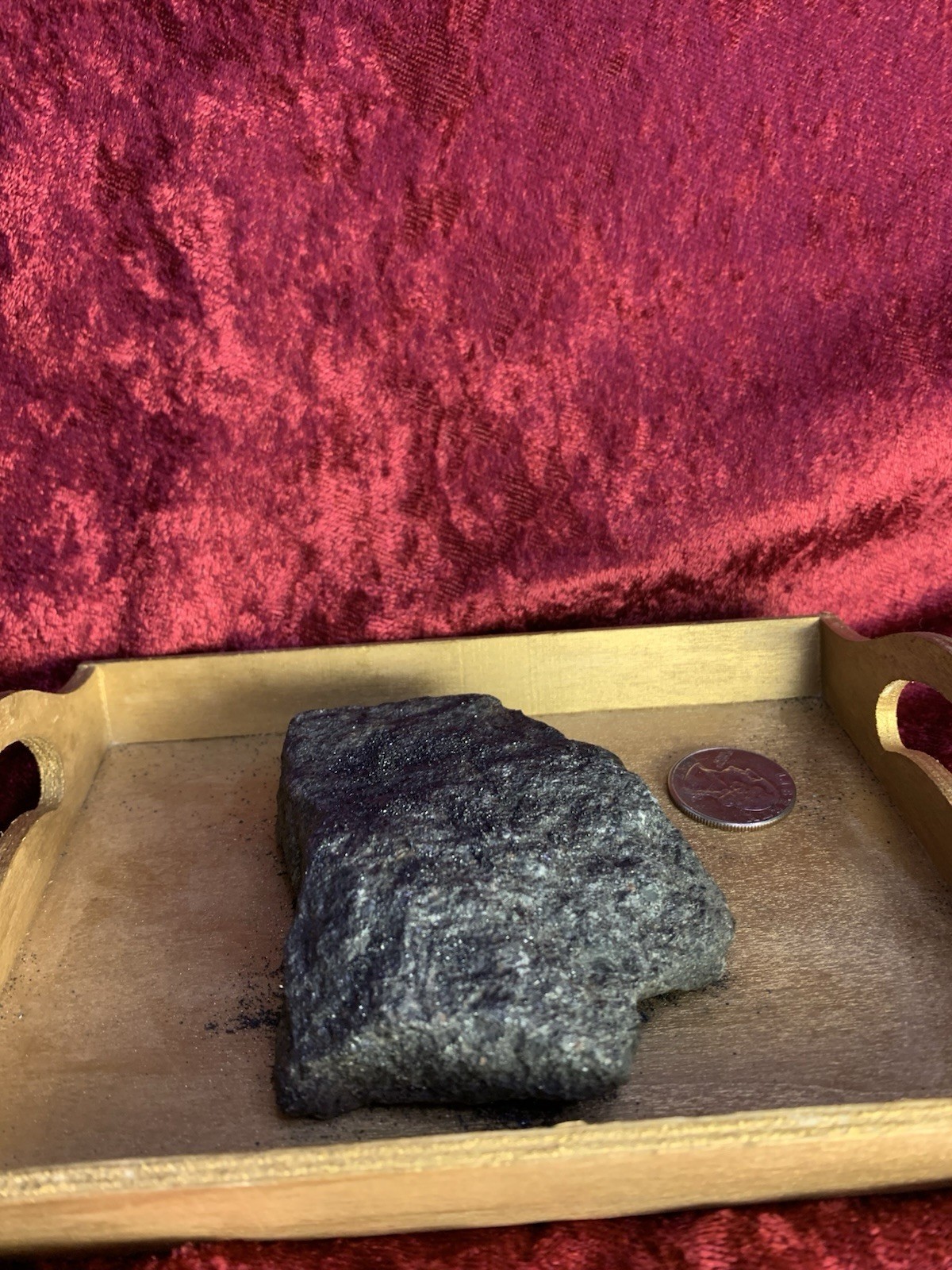 Genuine Live-Lodestone Chunk – Magnetite Mined in NY USA Adirondack Mountains