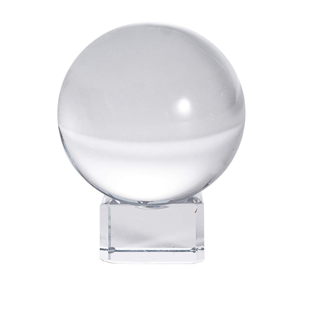 LONGWIN 50mm(2 inch) K9 Photography Solid Crystal Glass Ball 50mm, Clear