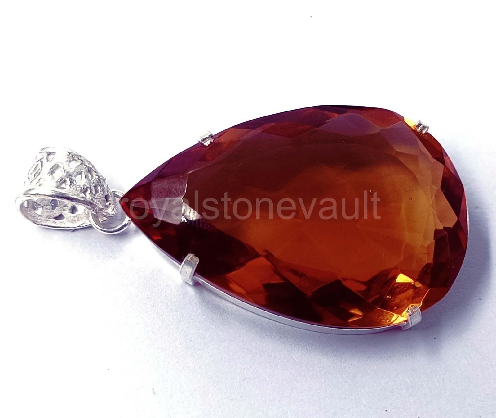 96.35 Ct Natural Color Change Alexandrite Pear Shape Pendant IGL Loose Gems 6YNY