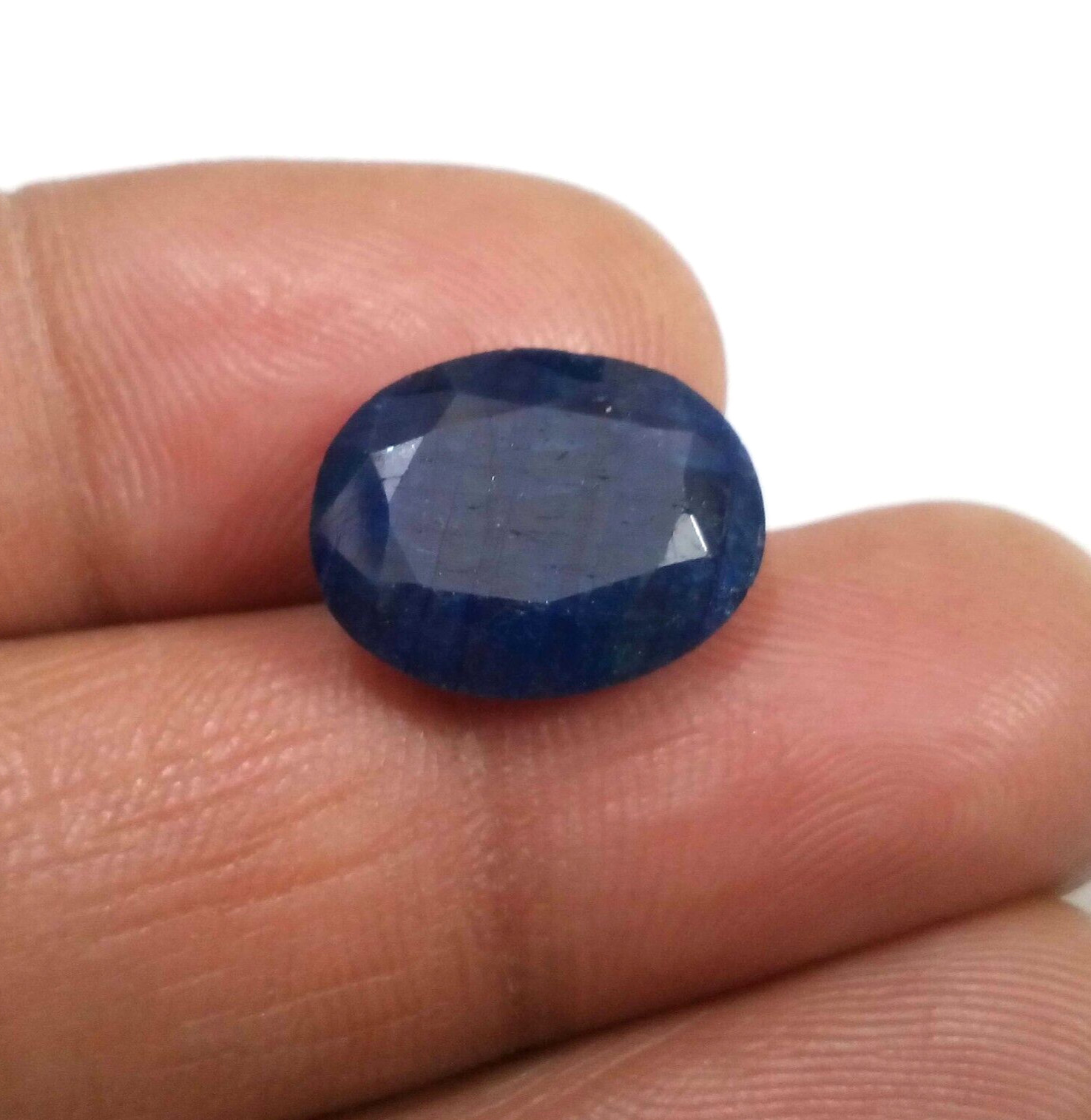 Ultimate Sapphire Gemstone Oval Shape Faceted 12.05 Crt Sapphire Loose Gemstone