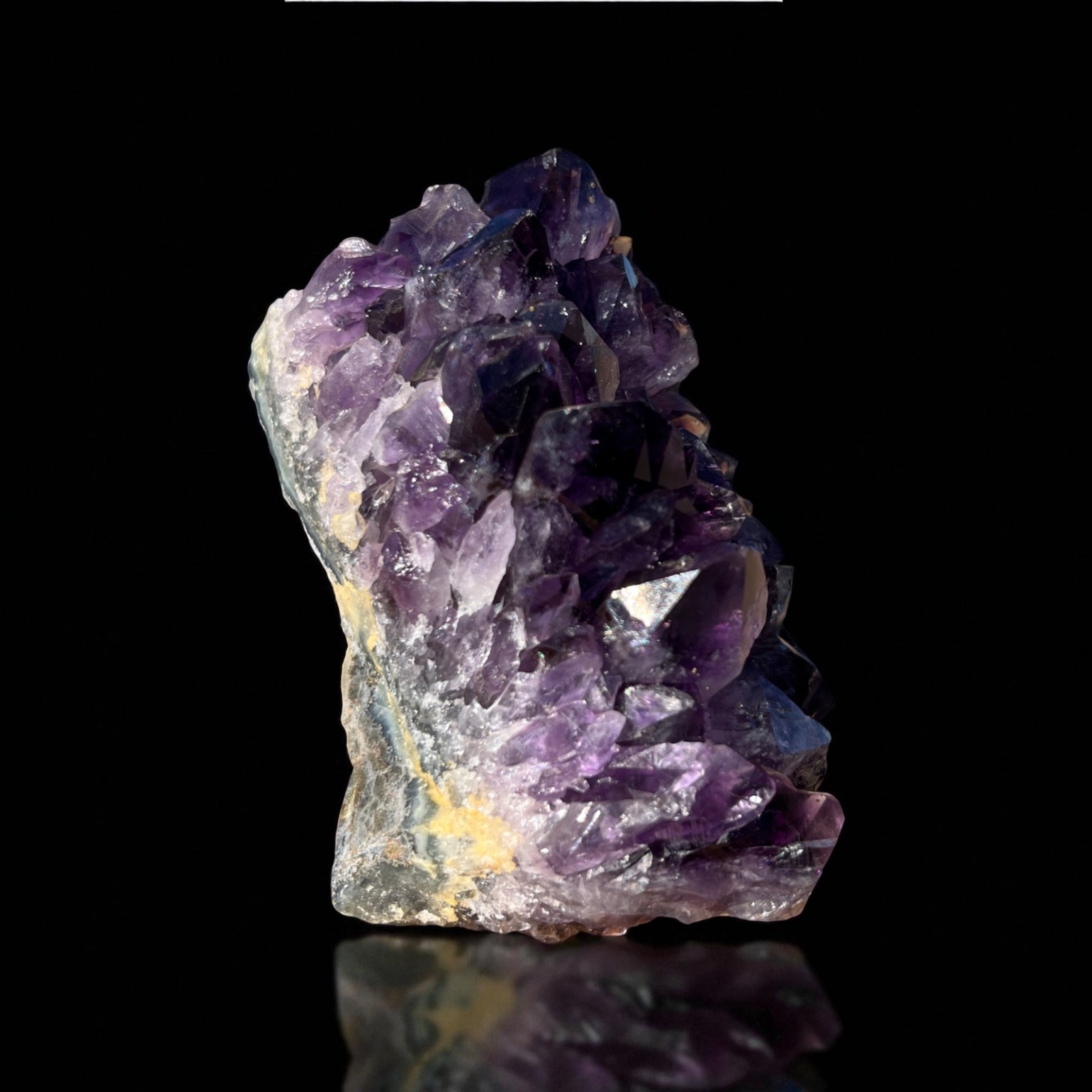 Natural Raw Cut Base Amethyst Crystal Cluster Healing 15.6oz (CRB095)